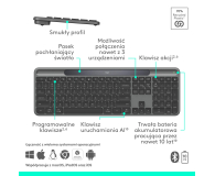 LOGITECH K980 Signature Slim Solar+ 920-013764 - 1367125 - zdjęcie 7